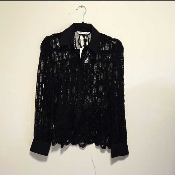 Zara brand new embroidered shirt - Picture 4 of 4